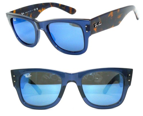 Ray ban sunglasses blue - sunglasses, mirror