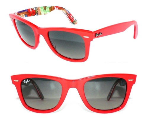 Ray ban sunglasses red grey - sunglasses,